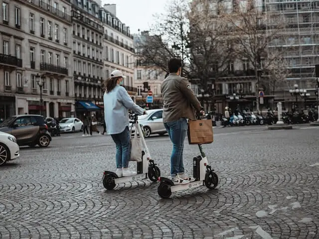 As a tourist, can you rent an electric scooter in Belgium?