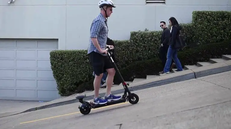 Can electric scooters go up hills?