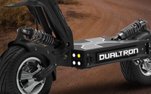 Dualtron X Review - Adjustable suspension