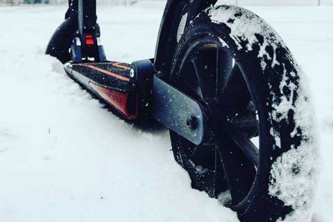 electric scooter winter tips