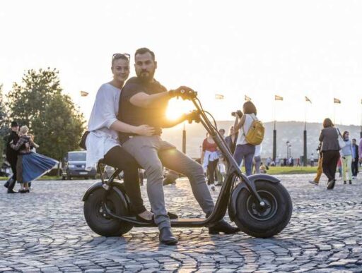 2 adults can fit on a fat tire scooter