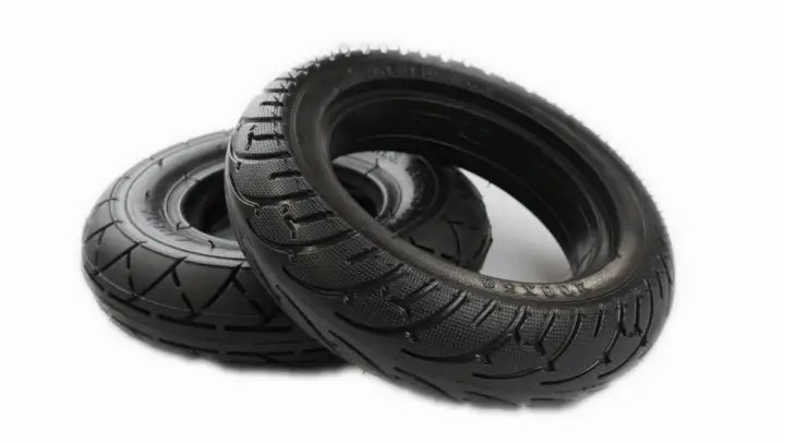 Electric scooter solid tires