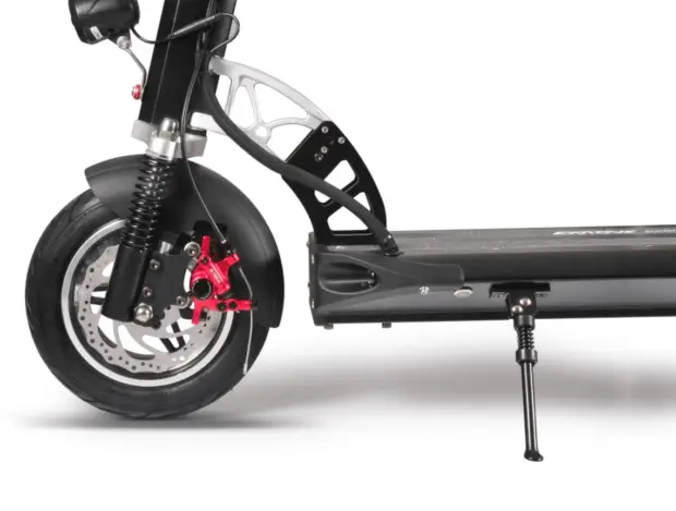 Emove Cruiser review - Front Suspension